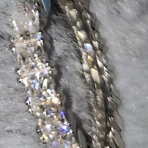 Sterling Silver And Moissanite Size 9 Ring